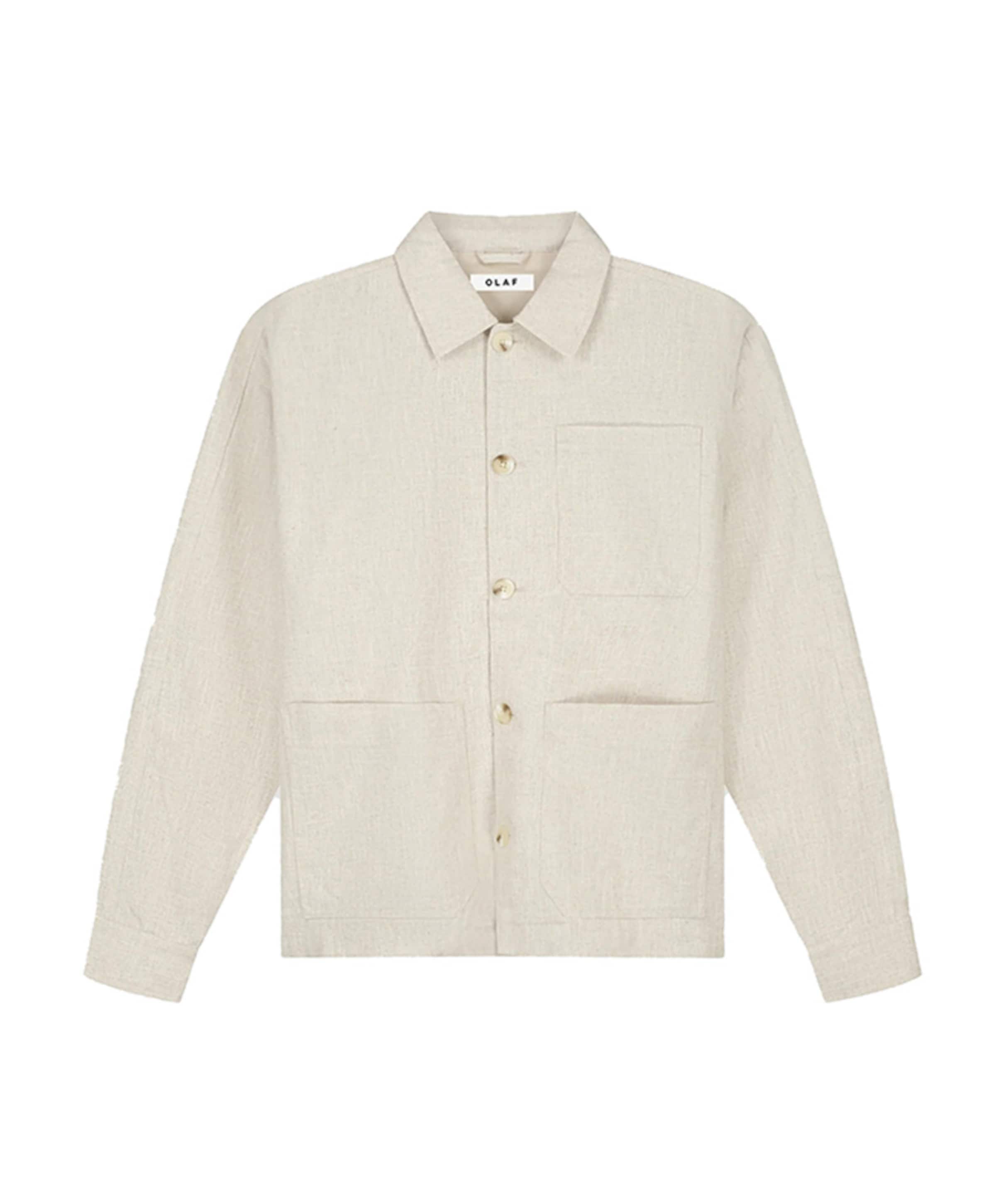 Olaf Heren jas beige