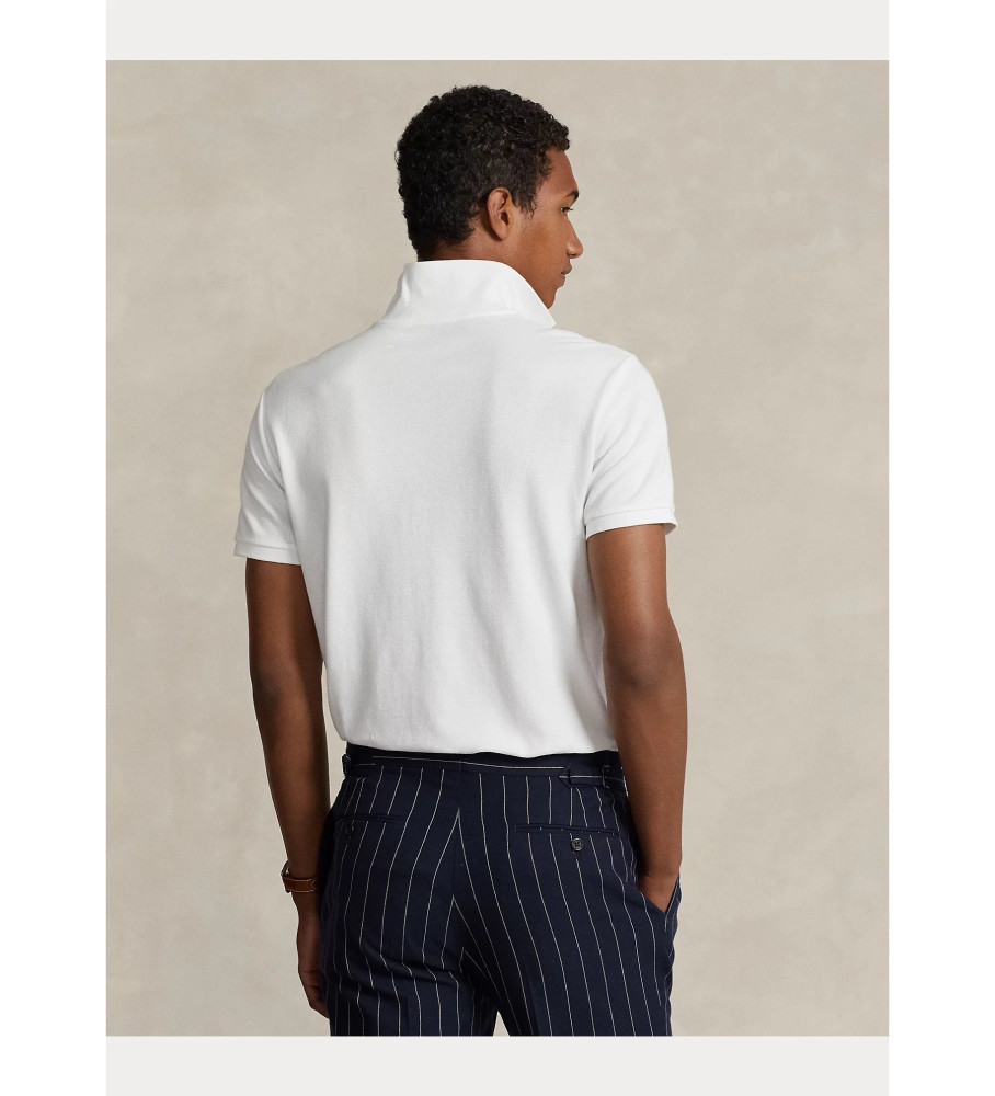 Polo Ralph Lauren Custom Slim Fit com Urso Polo Branco