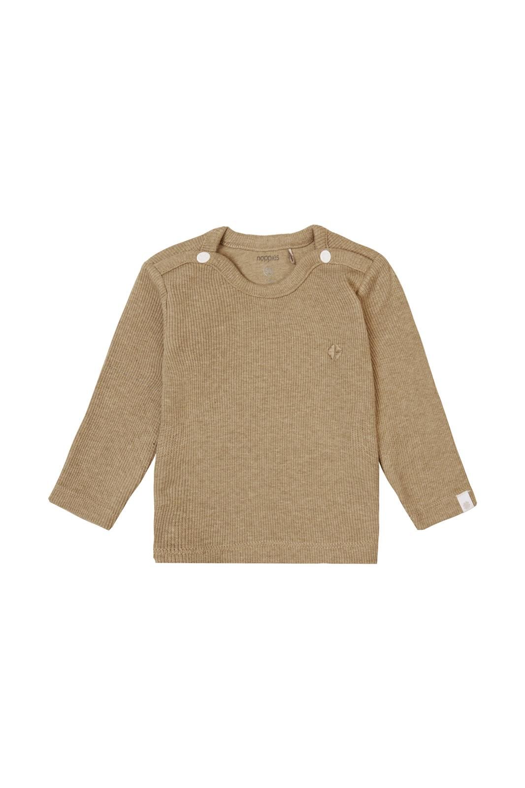 Noppies Newborn Longsleeve Natal - Light Green Melange