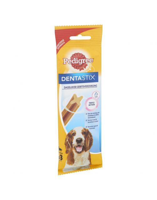 Pedigree Dentastix - Hondensnacks - Dental 3 stuks Medium