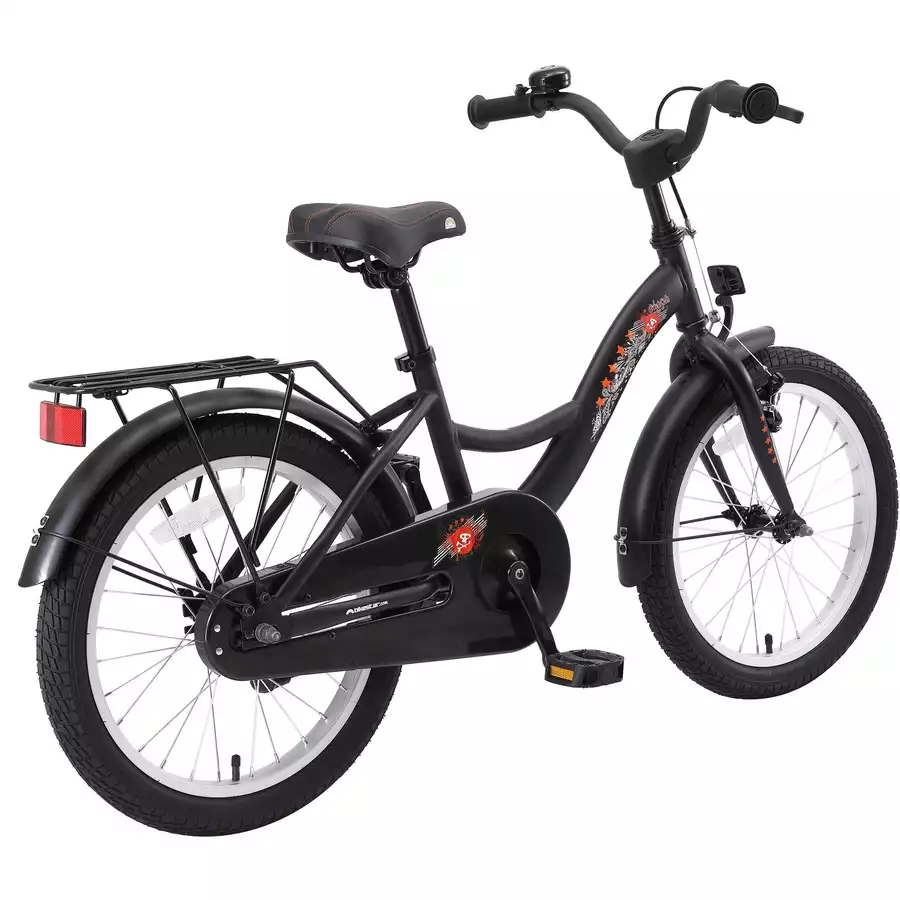 Bikestar Kinderrad 18 Zoll Classic schwarz