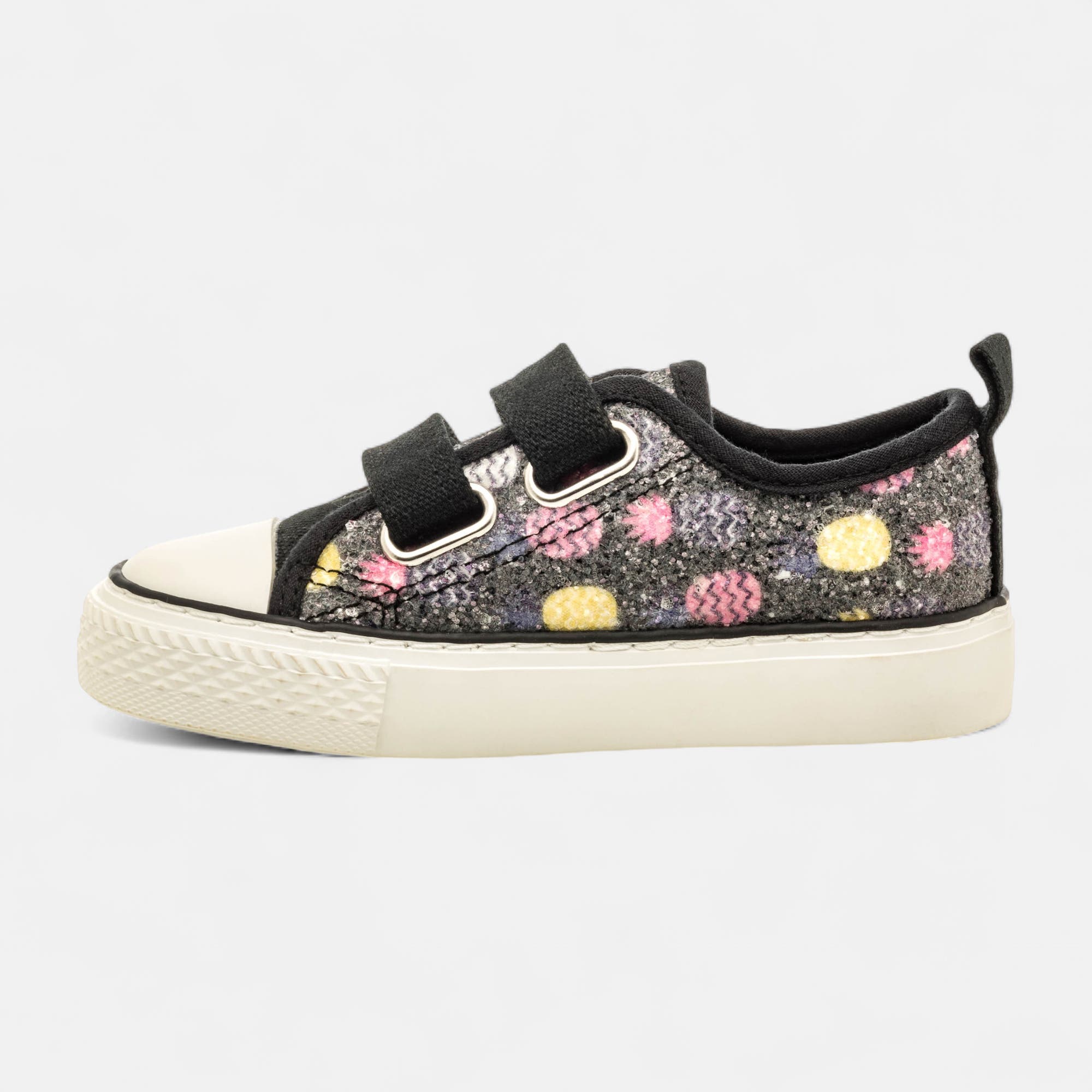 Baskets en toile Fille noir