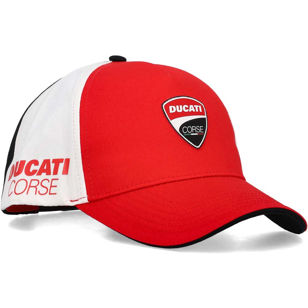 ducati racing - Casquette baseball Corse N°1 Rouge / Blanc / Noir