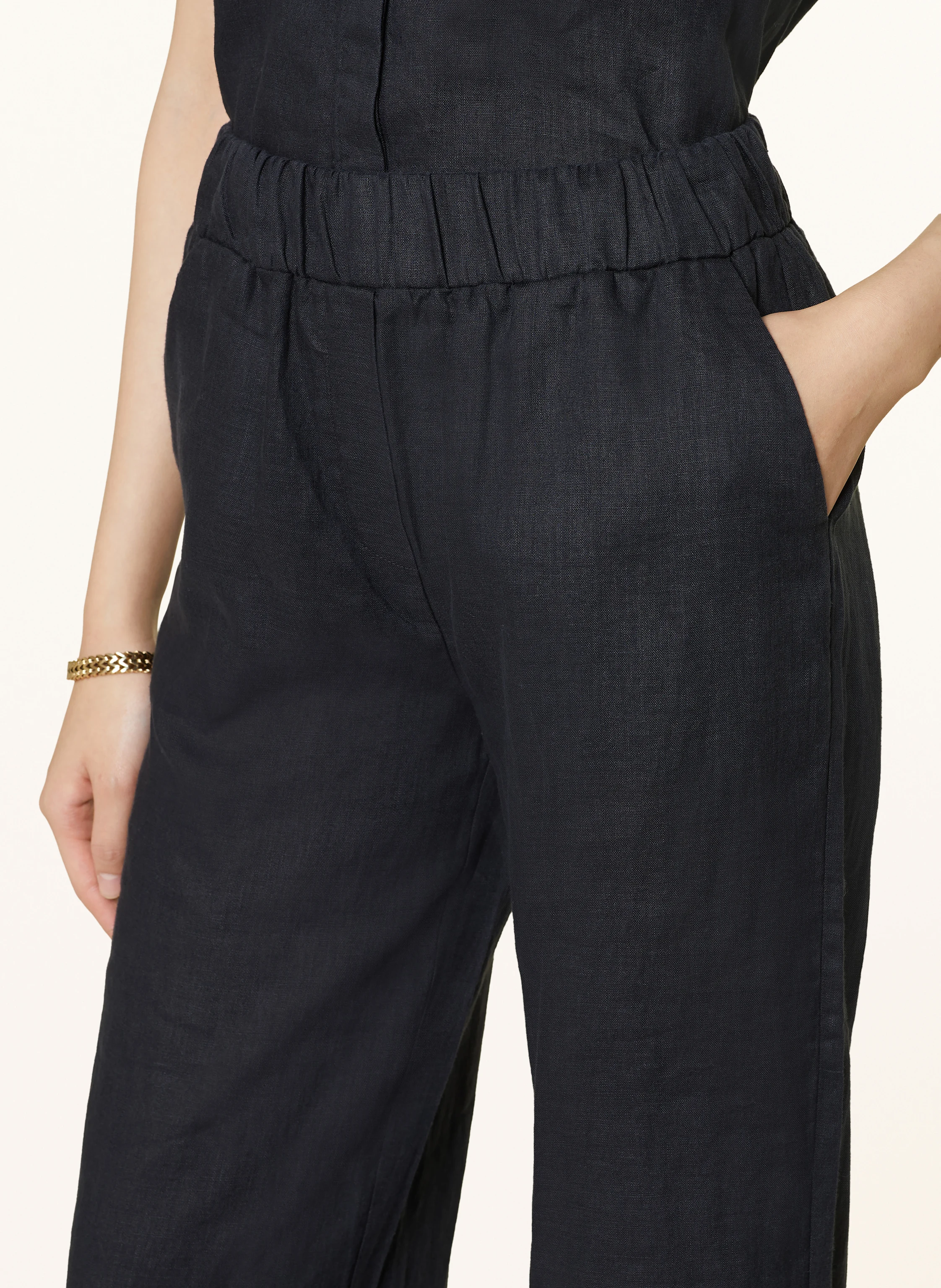 darling harbour Marlenehose aus Leinen