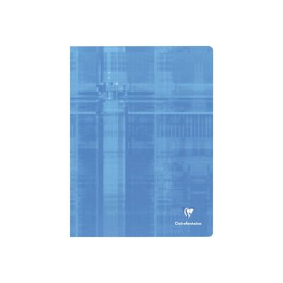 Clairefontaine - Cahier 24 x 32 cm - 144 pages - grands carreaux (Seyes) - disponible dans différentes couleurs