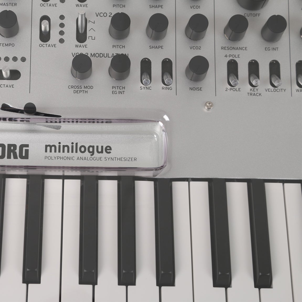 Decksaver Korg Minilogue & XD stofkap