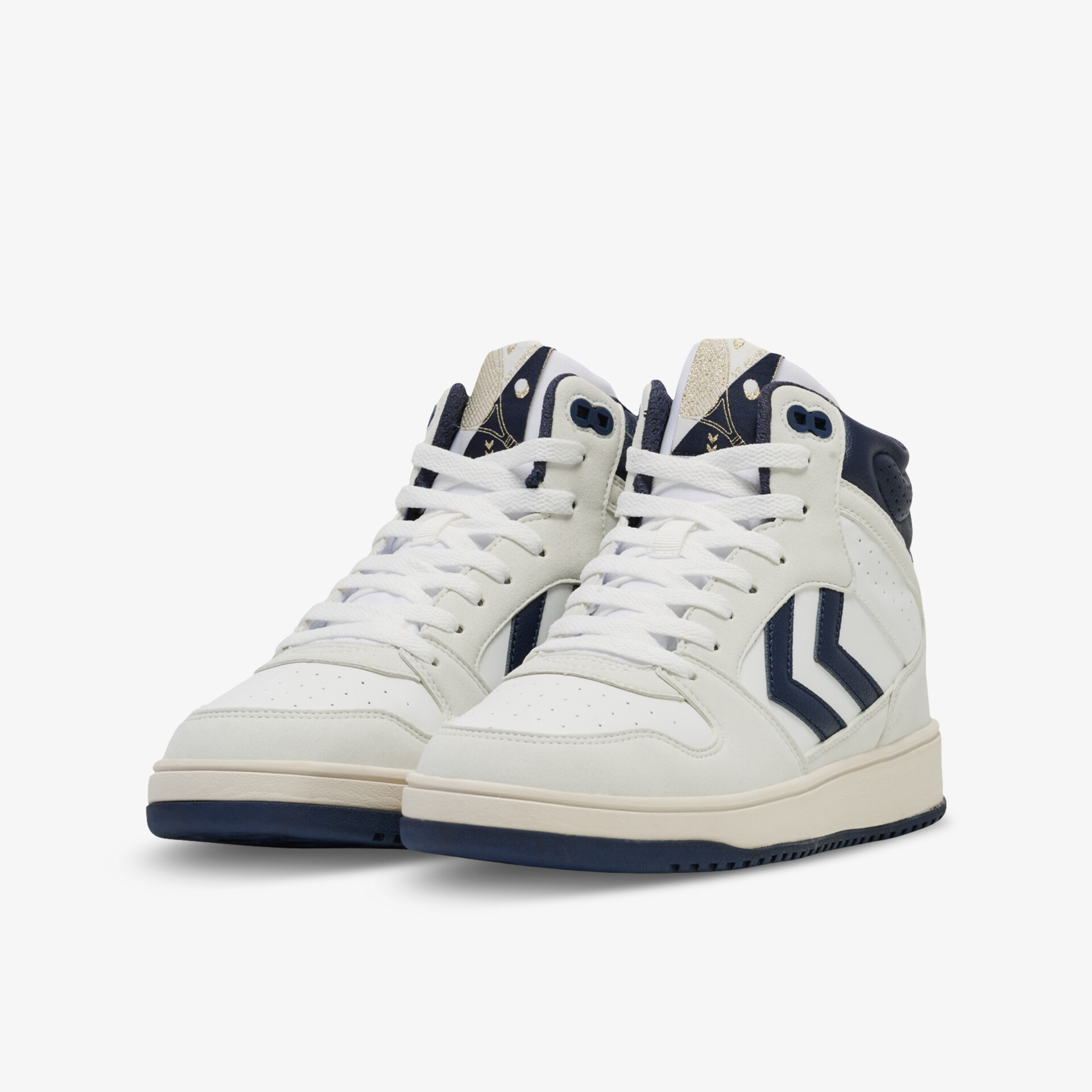 hummel ST POWER PLAY MID RTM Herren Sneaker High weiß
