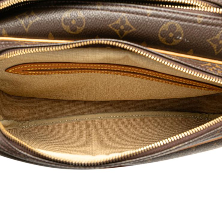 Louis Vuitton Vintage Louis Vuitton Reporter Brown