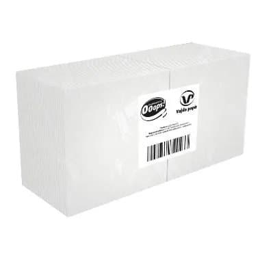 Serviet Ooops! 24x24 cm 1-lag Hvid,9 pk x 500 stk/krt