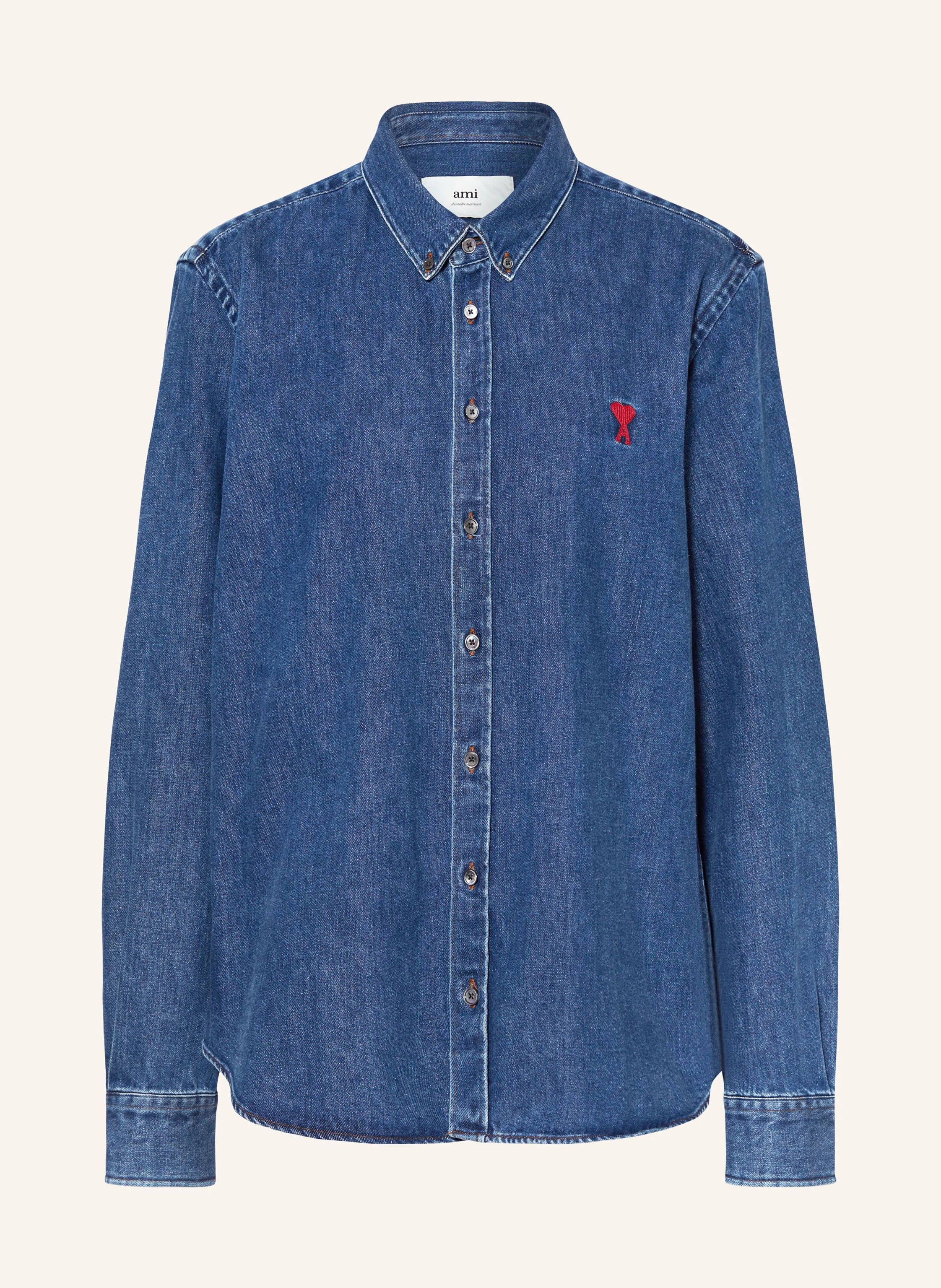 AMI PARIS Jeansbluse