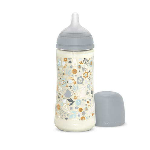 Biberon 360ml tétine SXPro L Wonderland Bleu - SUAVINEX