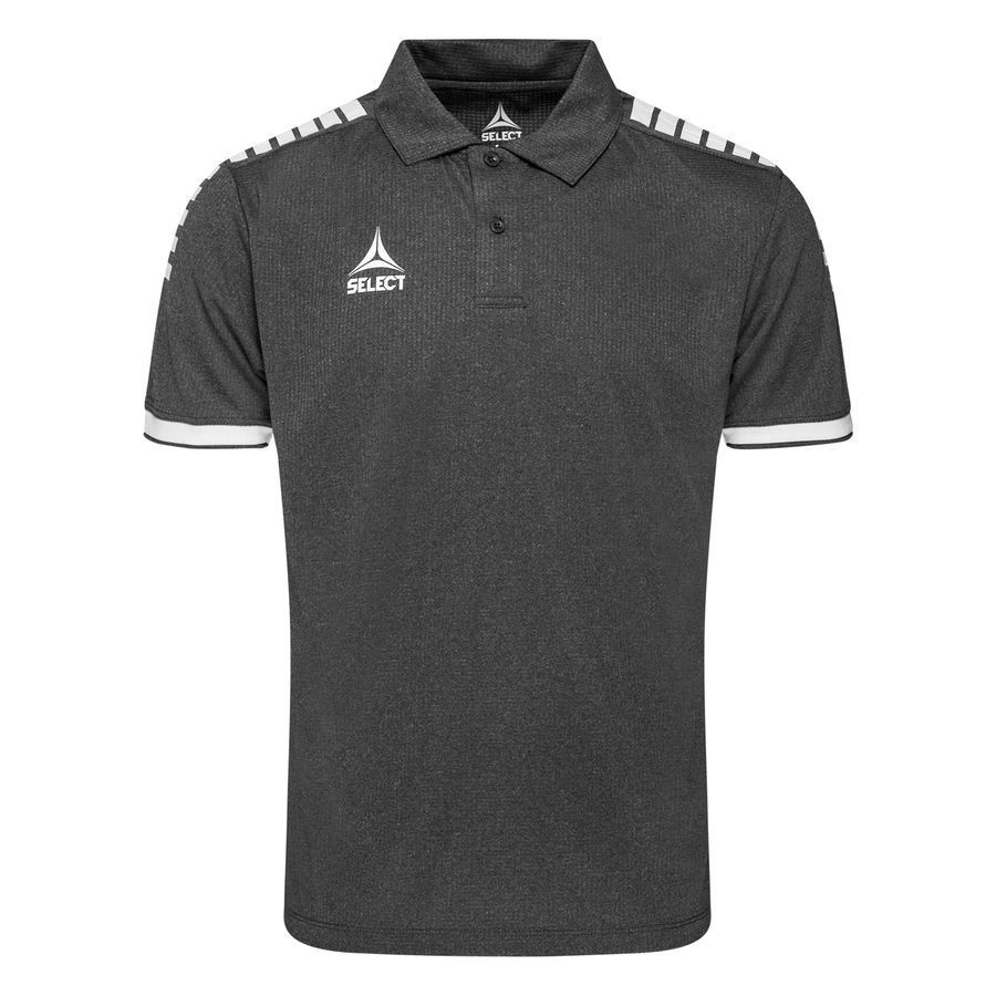 Select Polo Monaco Technical - Gris/Blanc