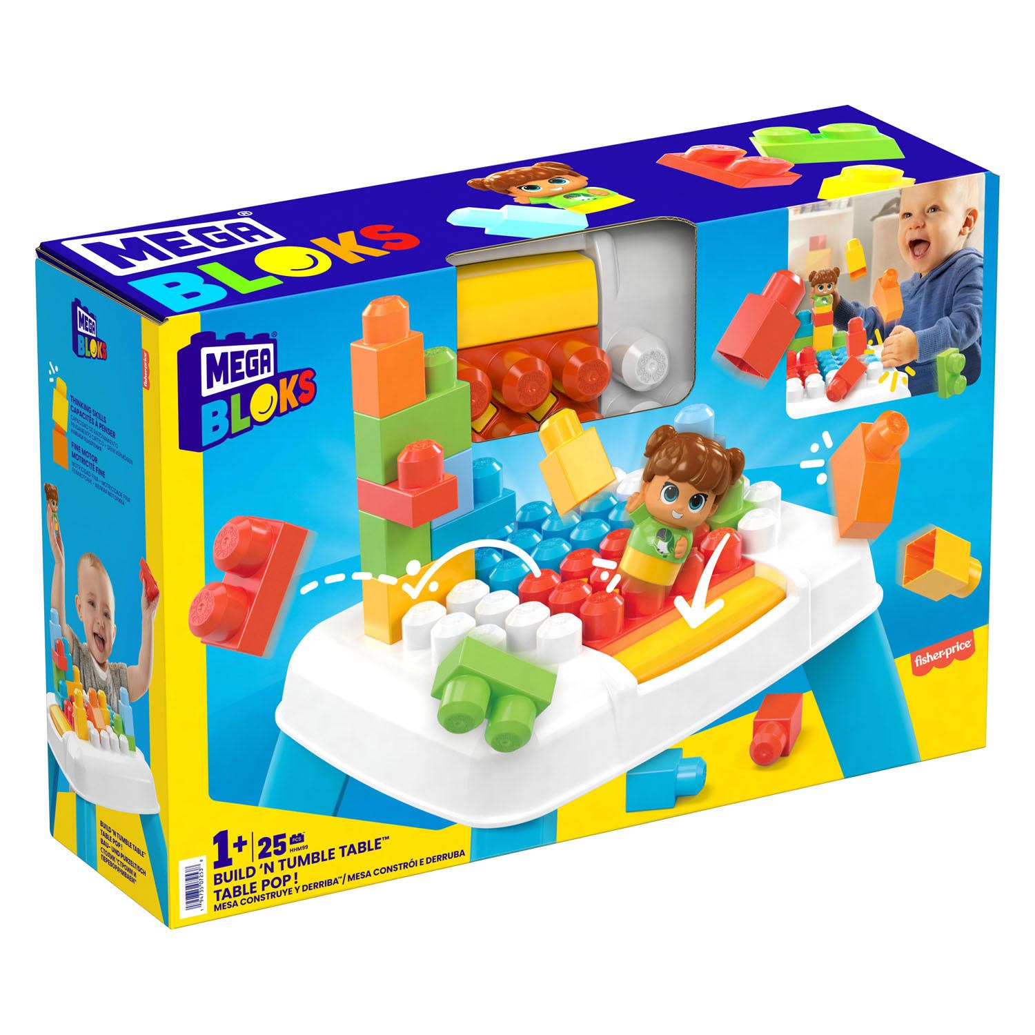 Mega Bloks - Build 'N Tumble Bouw Tafel