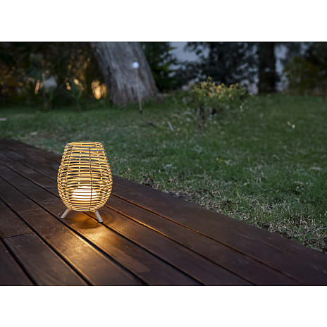 Bossa bordlampe - naturfibre