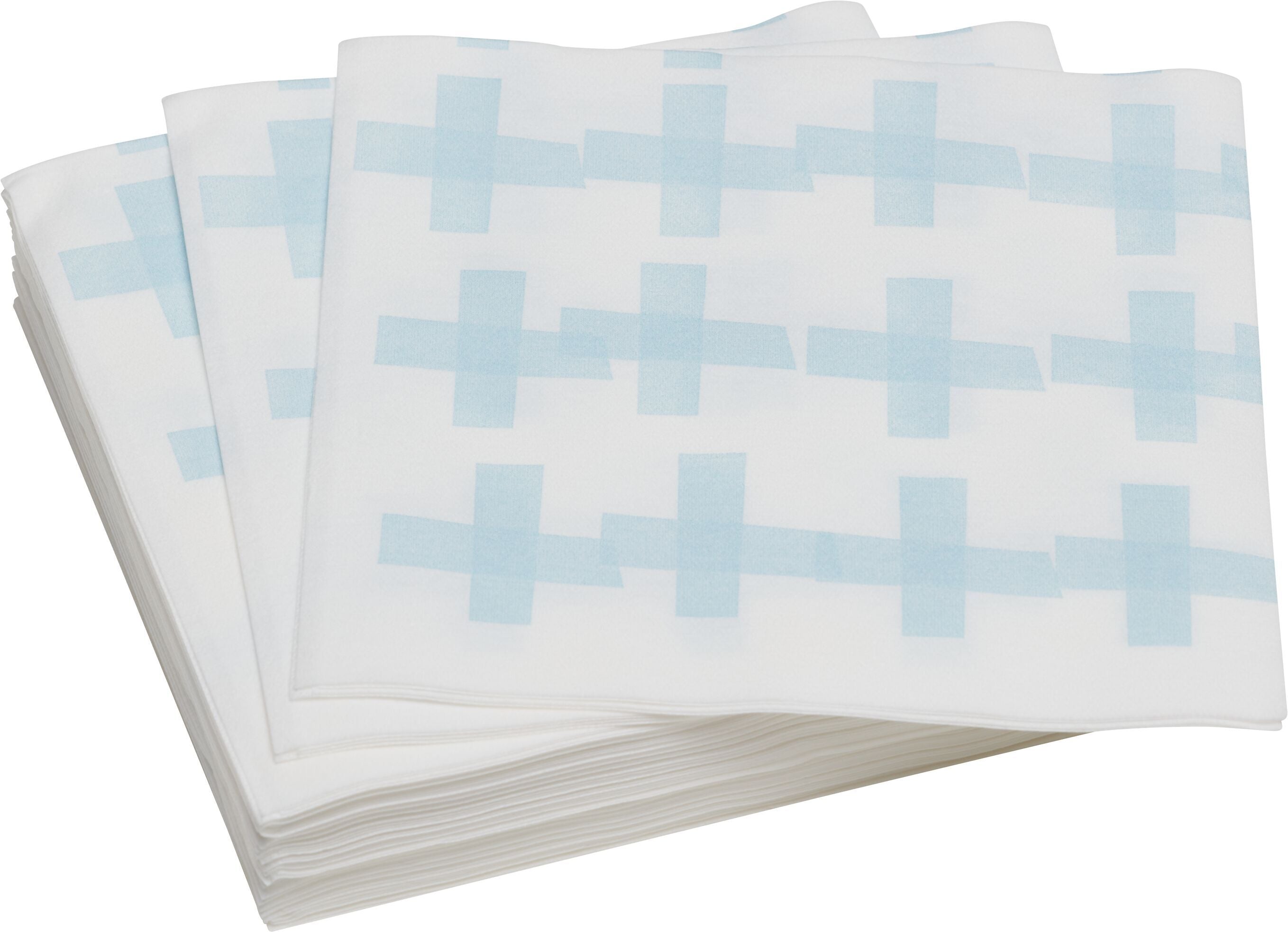 HOMEWORKS Papierservietten - Hellblau / B: 33.0 cm x T: 33.0 cm