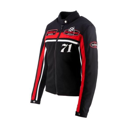 Blouson Helstons STURGIS AIR - Noir / Blanc
