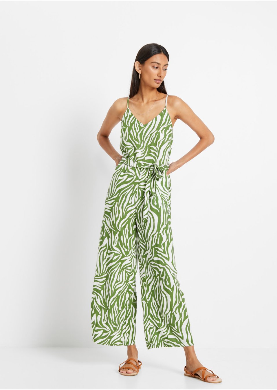 Combi pantalon en viscose