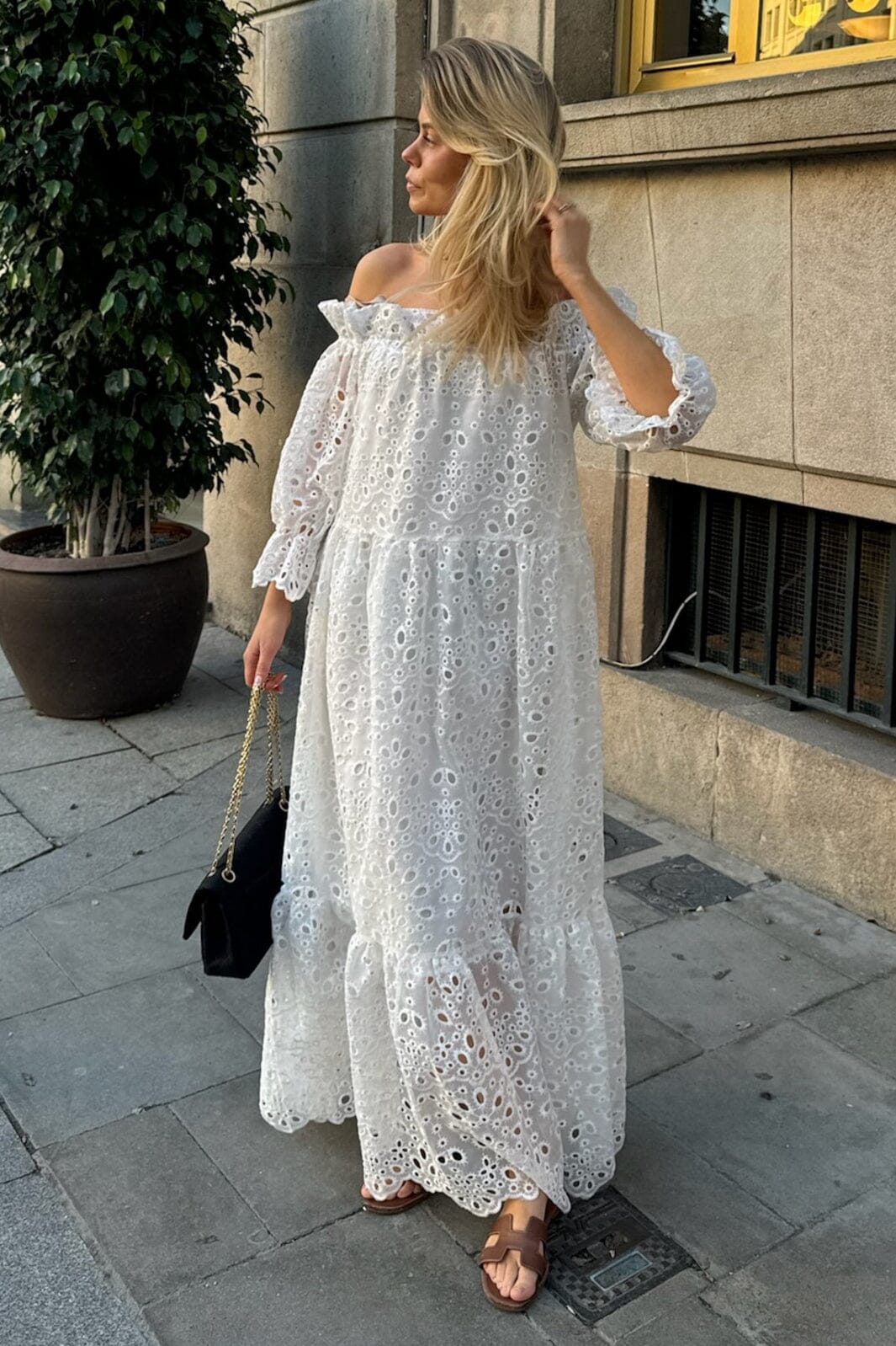 BYIC Sigridic Long Dress white white