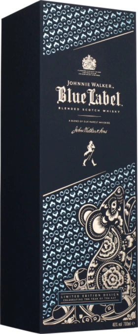 JOHNNIE WALKER BLUE LABEL YEAR OF THE RAT 70CL