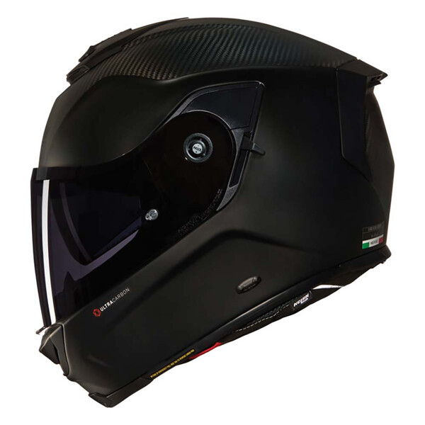 Nolan - Casque X-903 Ultra Carbon Triplonero N-Com Carbone / Noir Mat