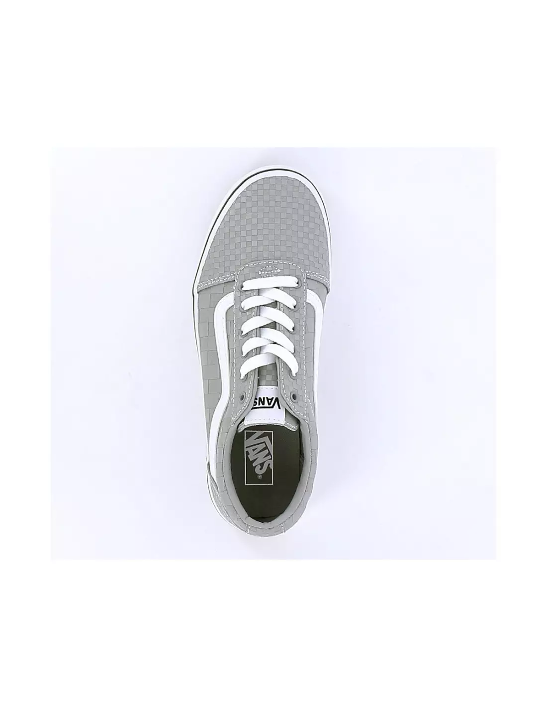 VANS YT WARD TONAL MIX CHECK - Baskets Drizzlewhite