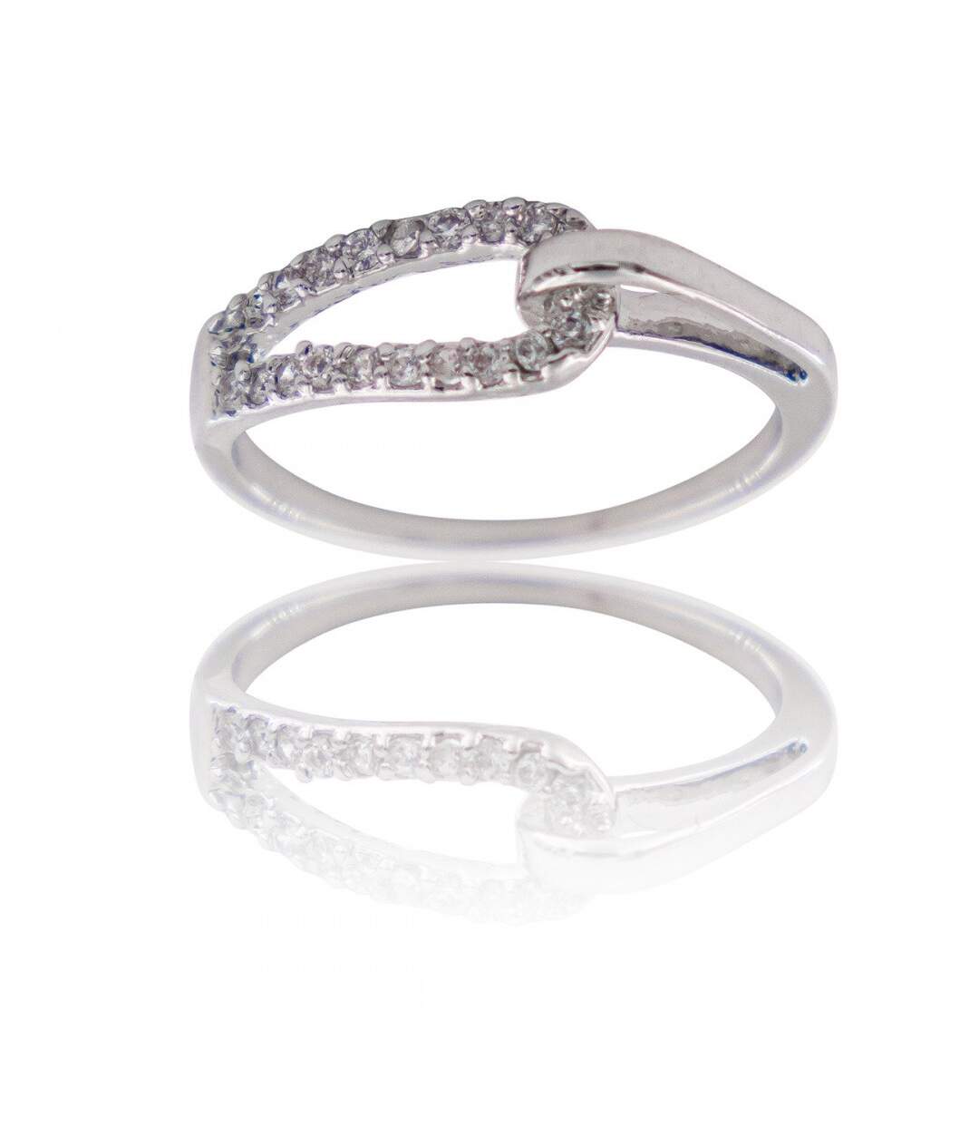 Coffret Bague Femme Rhodium CETI