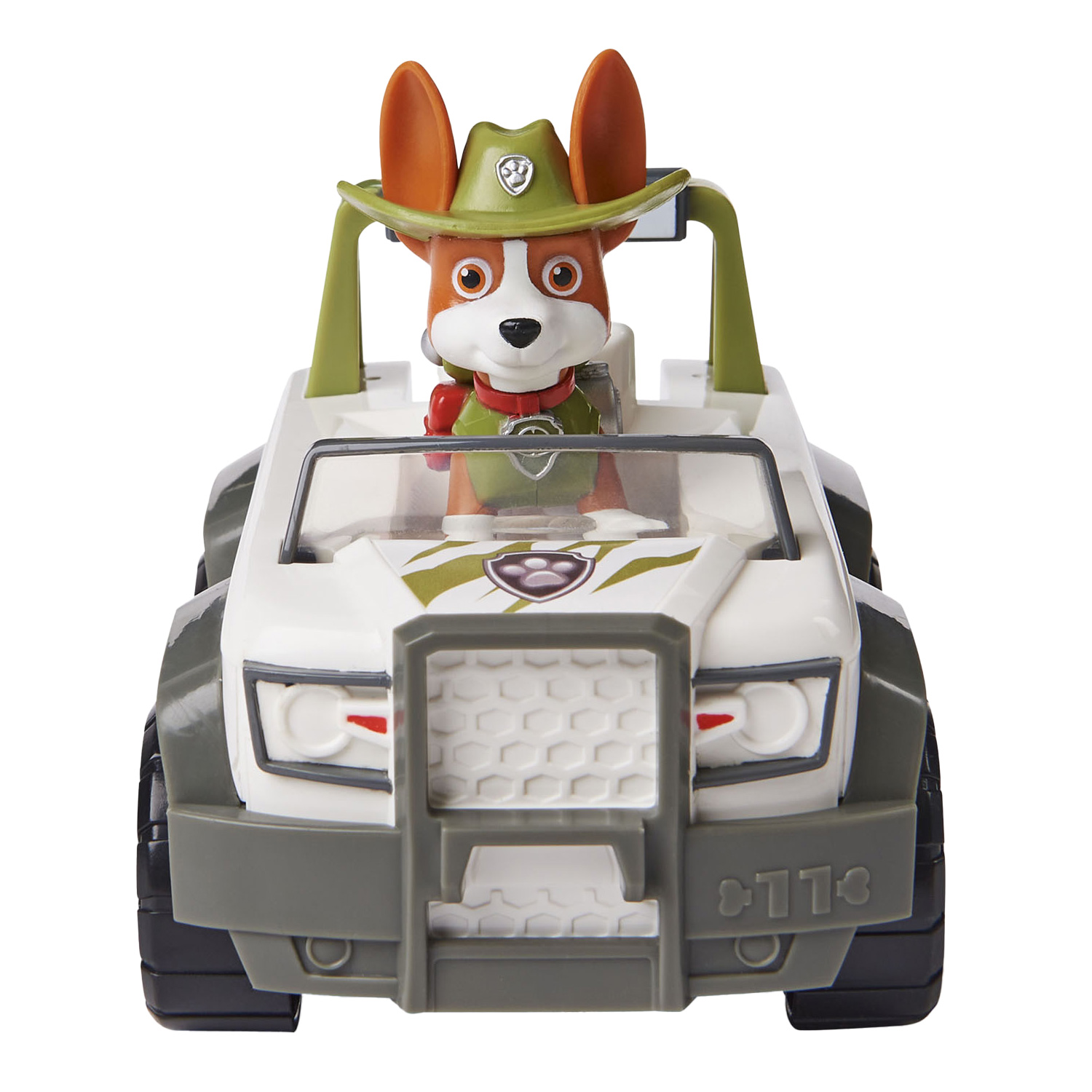 PAW Patrol Voertuig met Speelfiguur - Tracker's Jungle Cruiser