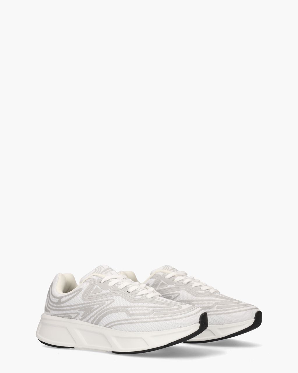 Fessura Run #01 Wit/Grijs Damessneakers