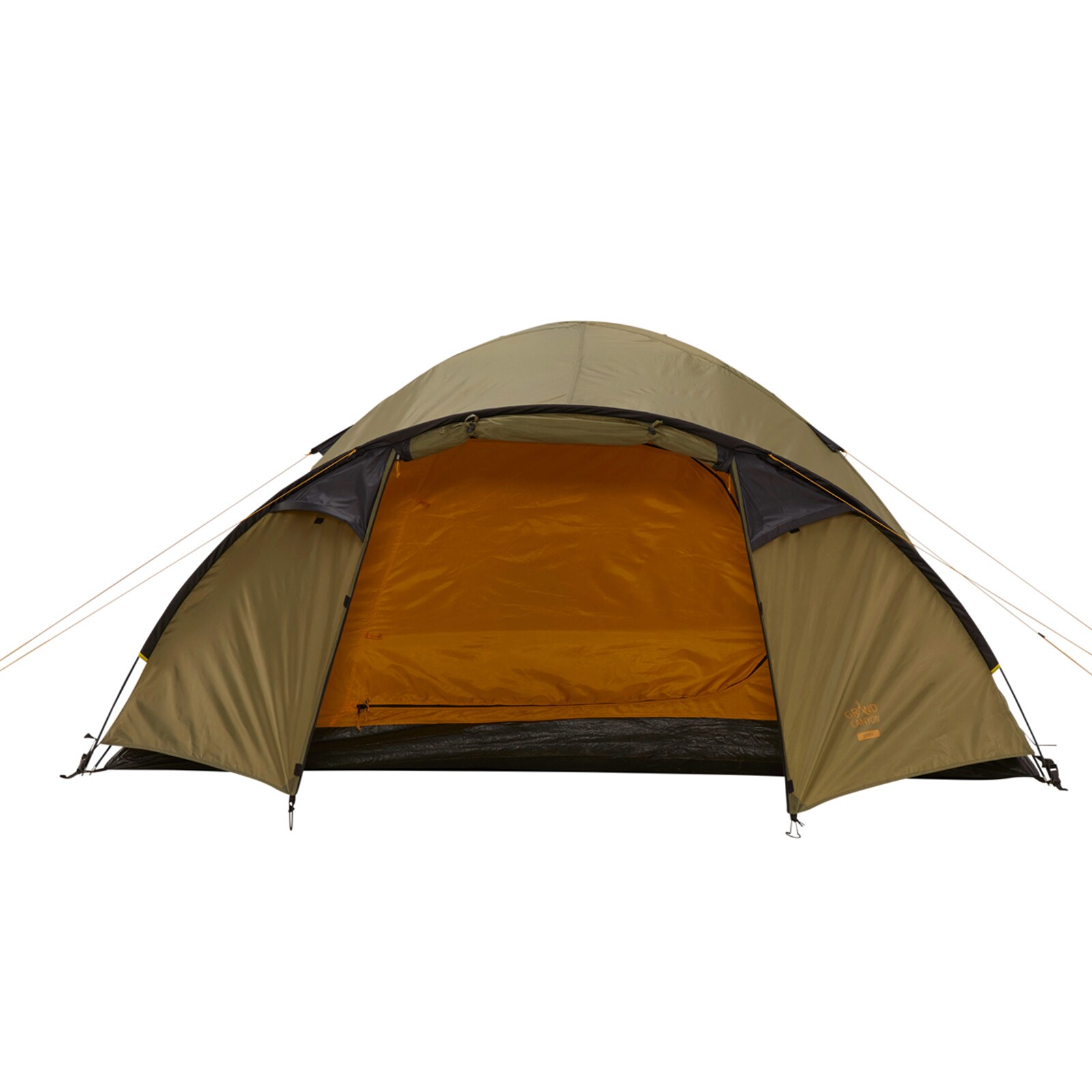 GRAND CANYON Iglu Zelt Topeka 4 Personen Kuppel Trekking Camping Leicht Vorraum Farbe: Capulet Olive