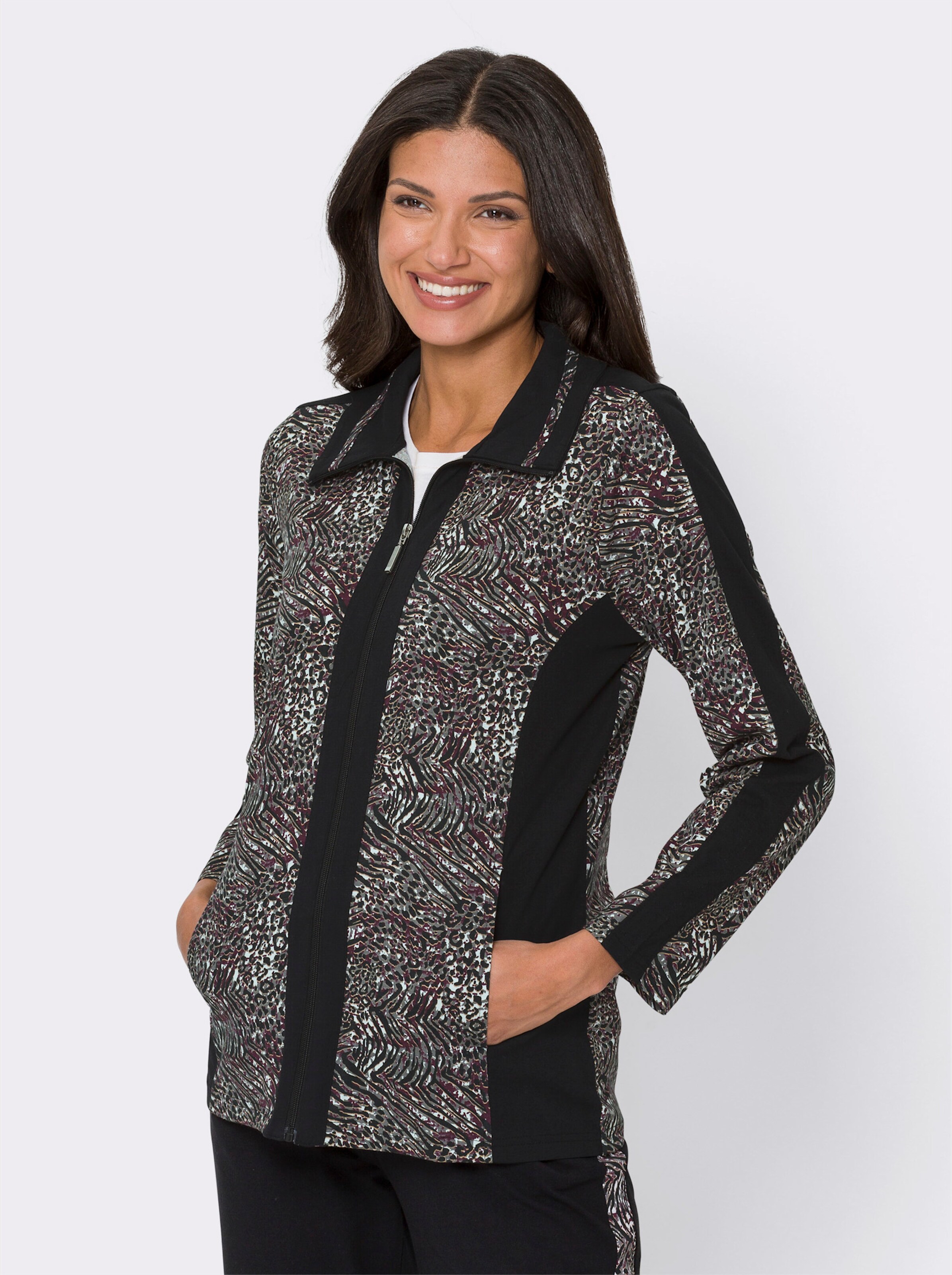 Jersey-Jacke