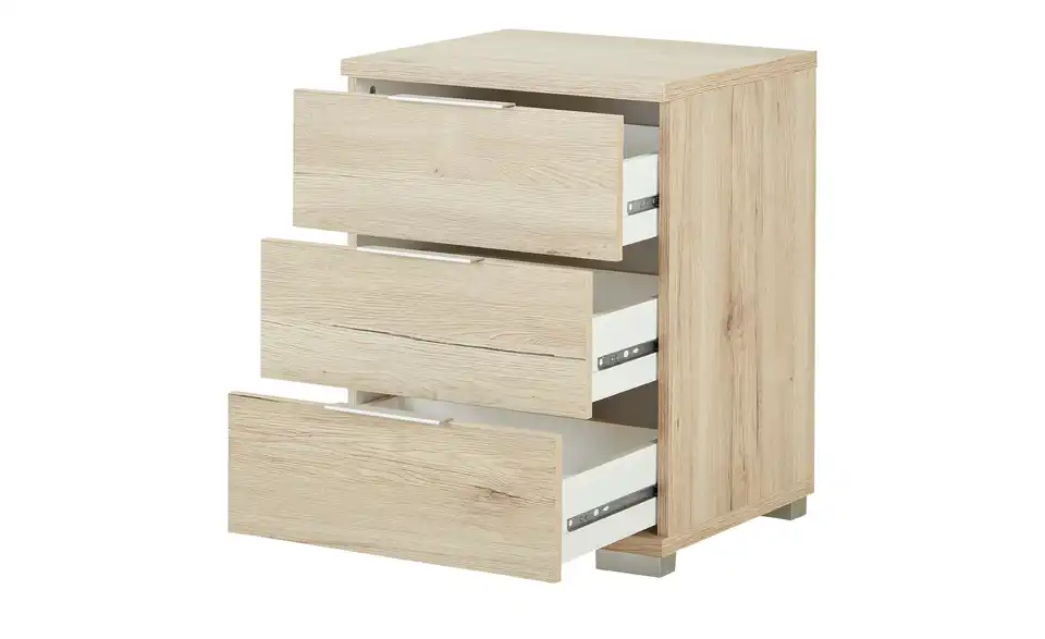 Nachtkommode Celina Eiche San Remo (Nachbildung) 3 Stück