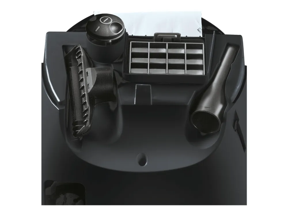 Siemens Synchropower VS06A212 - Støvsuger - beholder - pose - sort