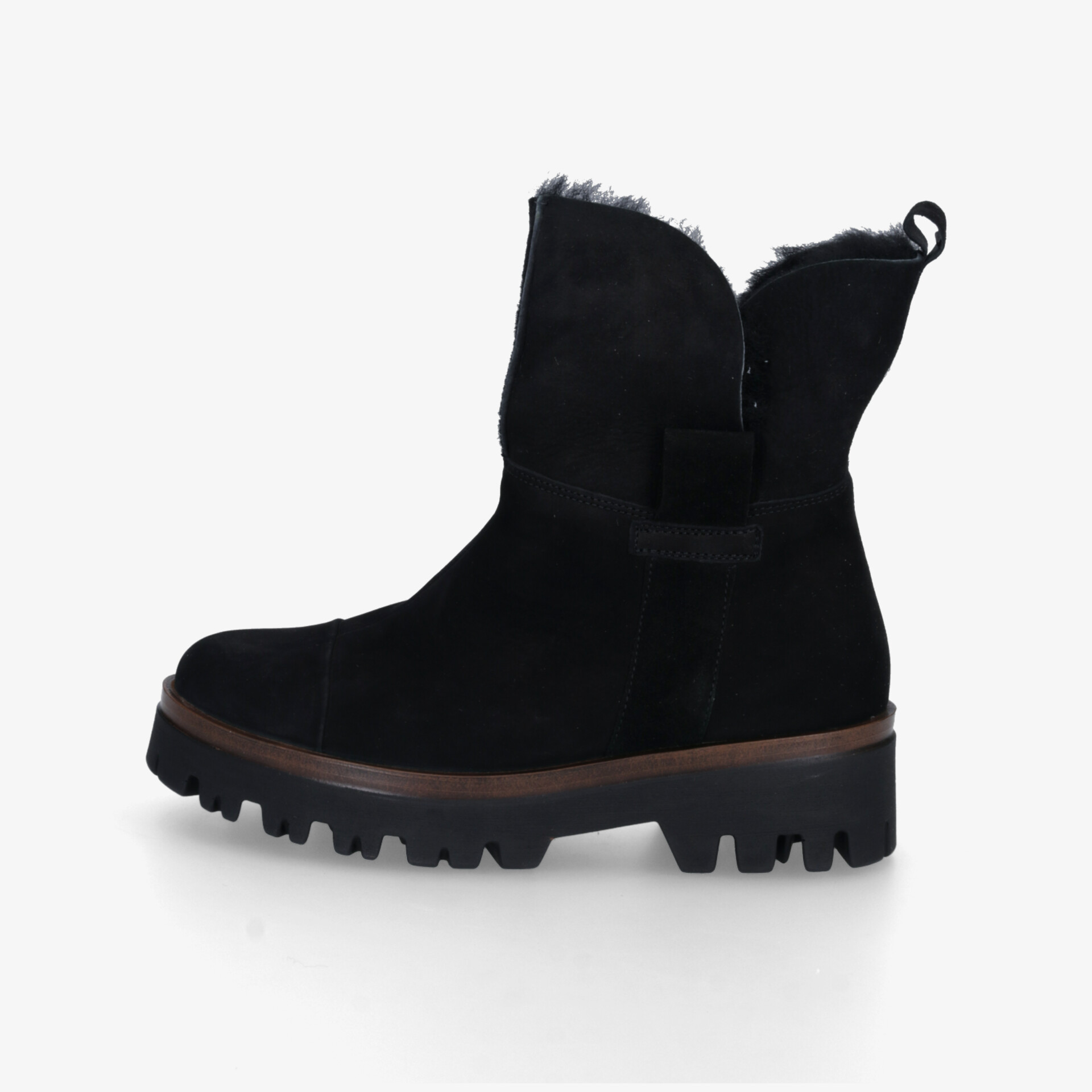 waldläufer H-London Denver Damen Winter Boots schwarz