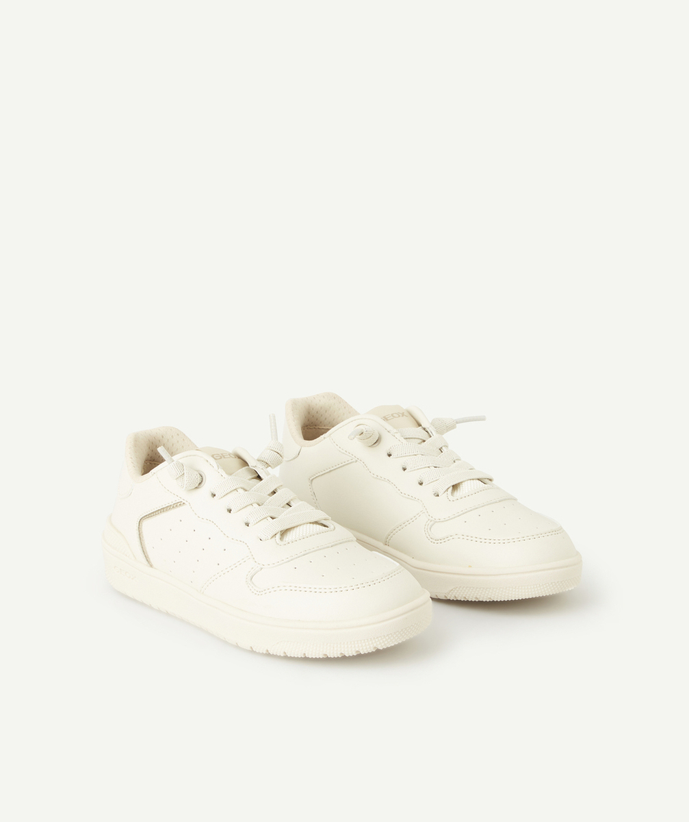 GEOXBASKETS WASHIBA FILLE BLANC CASSÉ