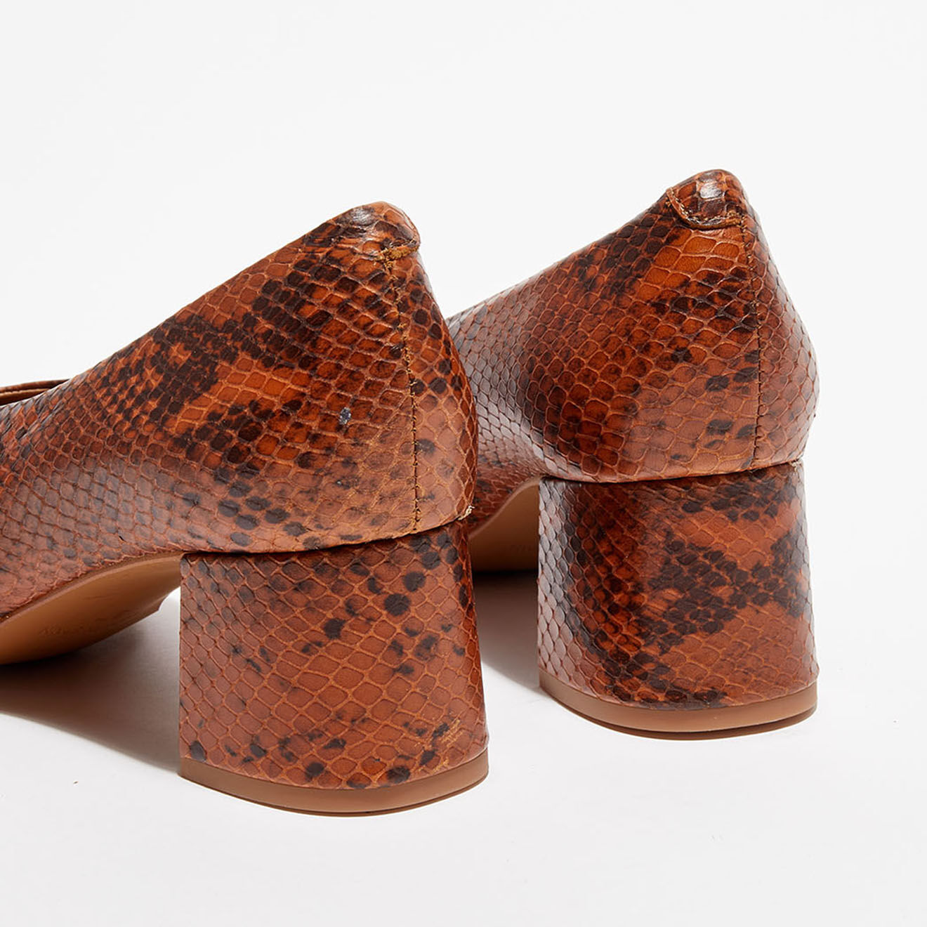Apologie Escarpins en Cuir Juliette marron - Talon 5,5 cm