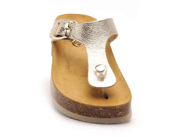 Plakton mules et sabots plats femme cp bolero or