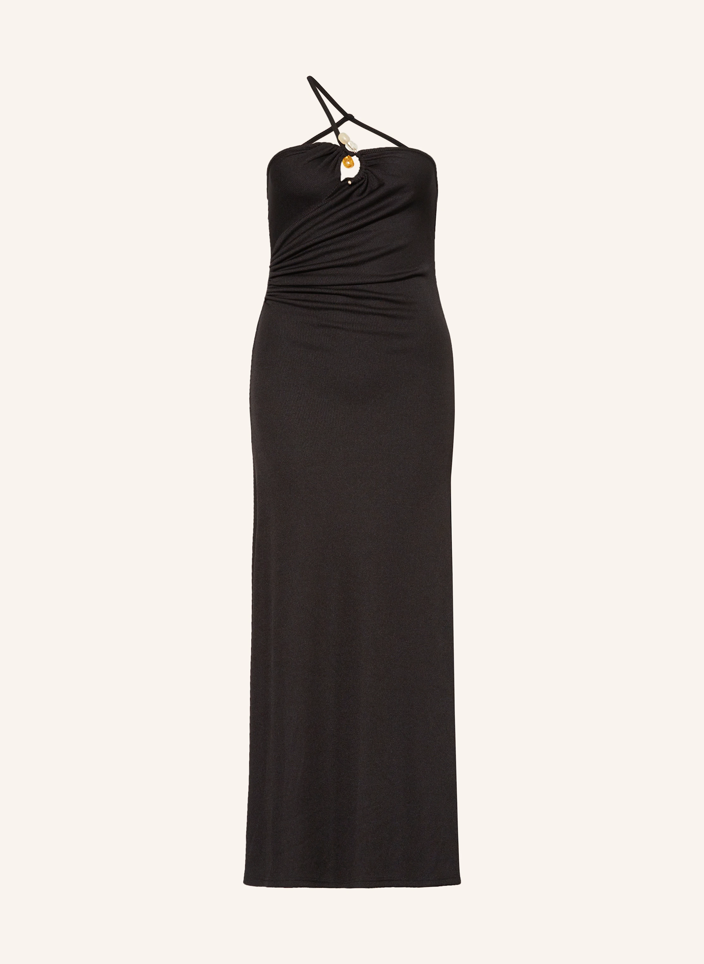 CHRISTOPHER ESBER Abendkleid CONCAVE mit Schmucksteinen