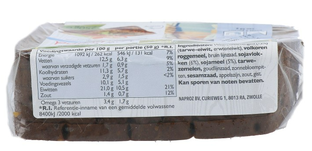 Boerjan Low Carb Eiwitbrood 250GR