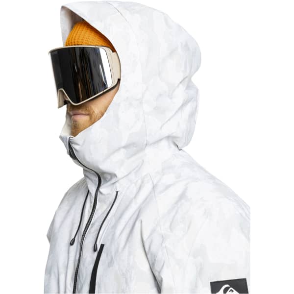 Veste de ski QUIKSILVER MISSION PRINTED BLOCK JK NATURE ZOOM BIRCH