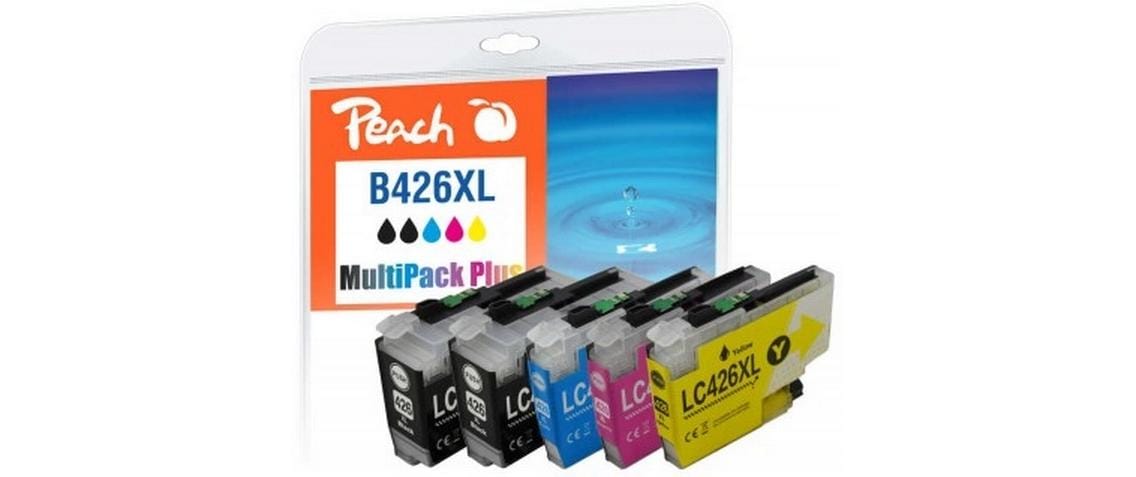 Tinte Brother LC-426XL MP Plus BK/C/M/Y<br>Druckerpatrone: Schwarz, Cyan, Magenta und Gelb
