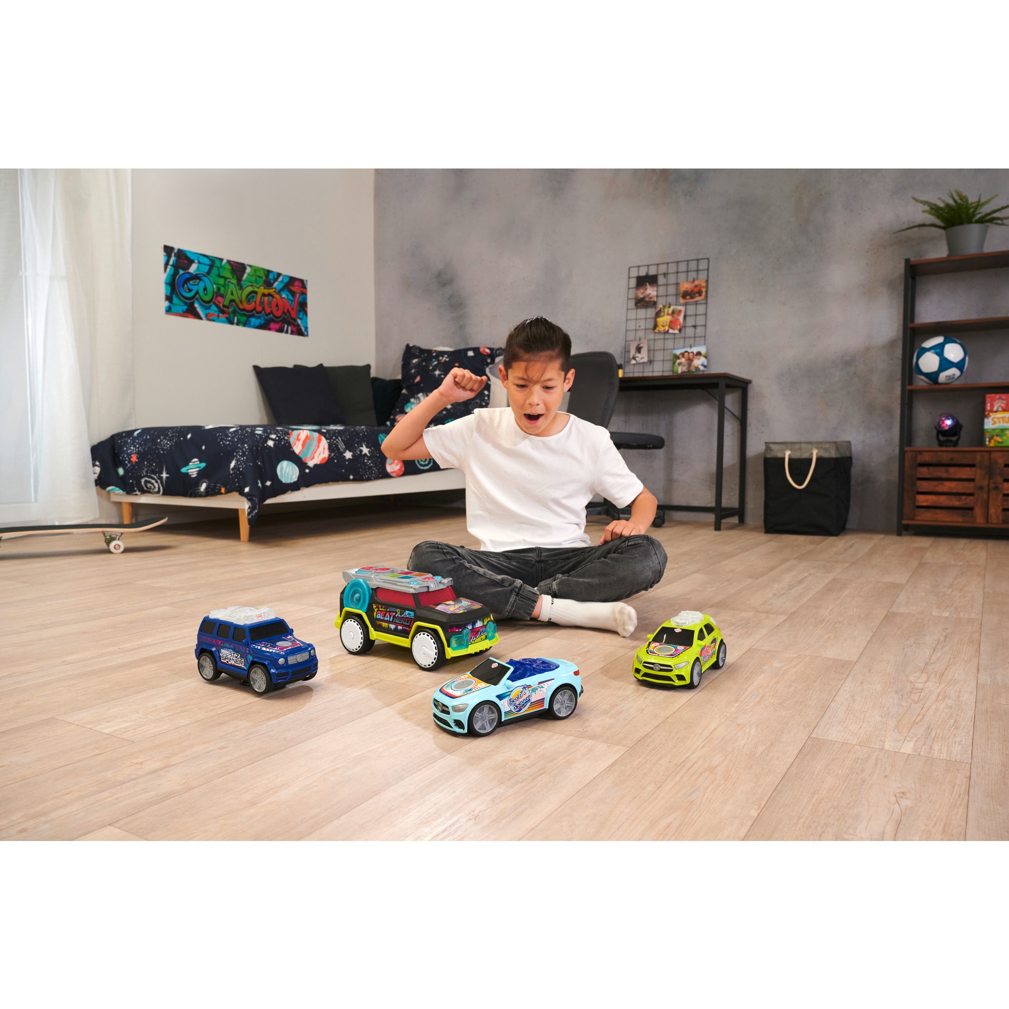 Simba Spielfahrzeug Mercedes E-Klasse Beatz Spinner