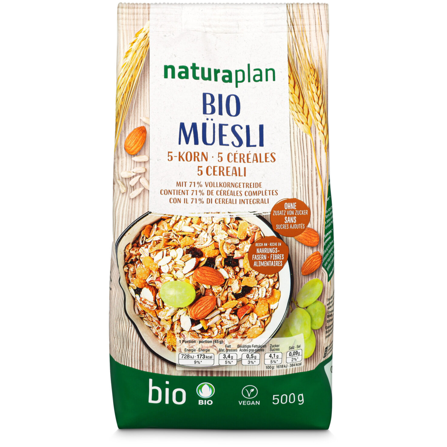 Naturaplan Bio 5-Korn-Müesli