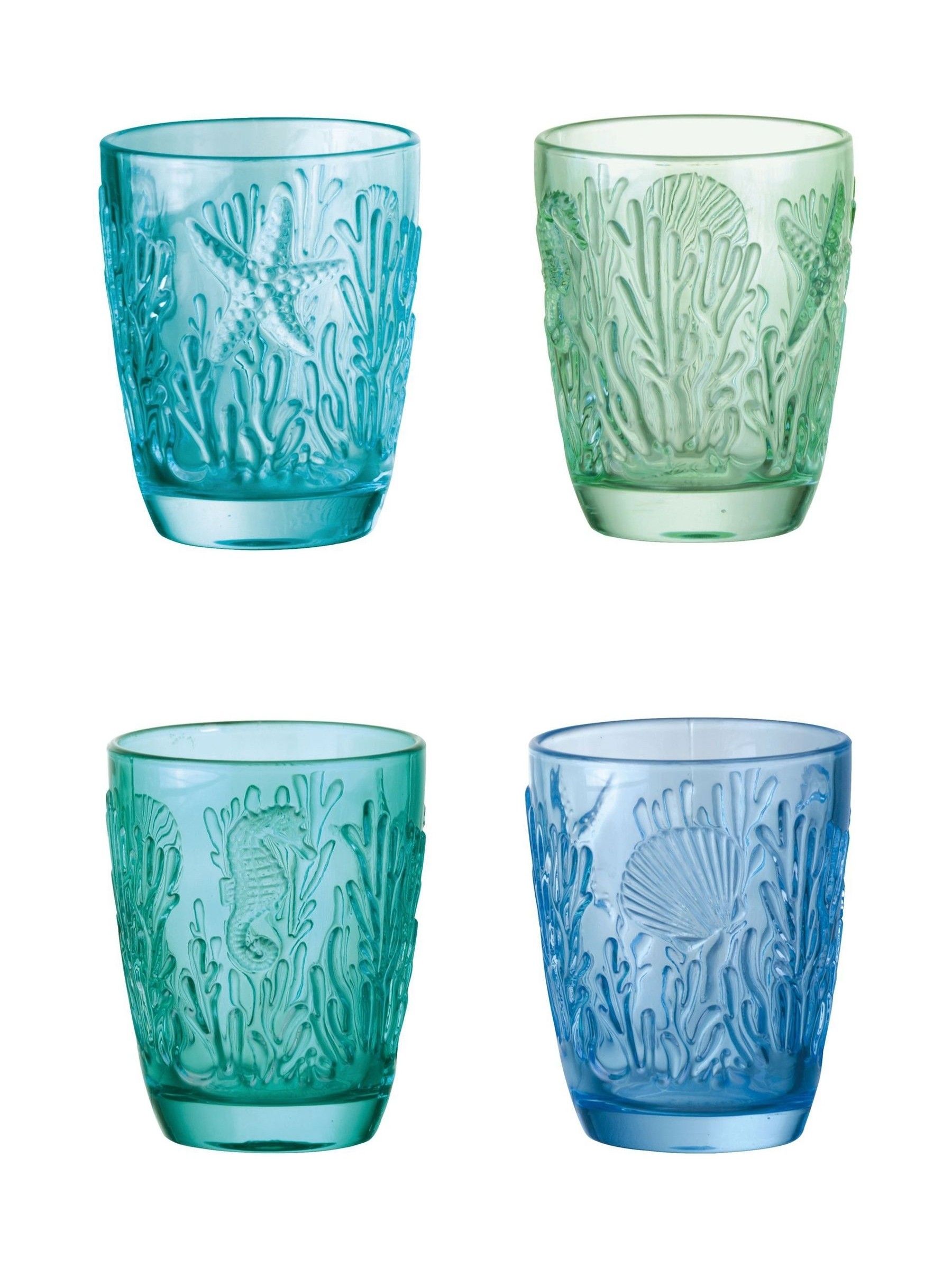 Artland Set of 4 Marine DOF Tumblers