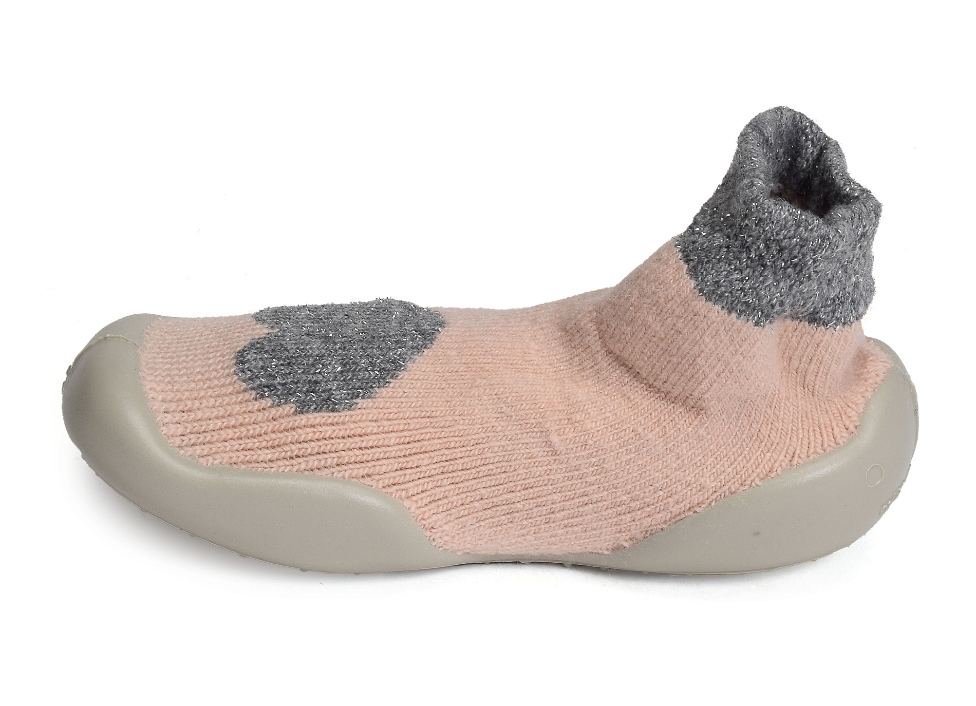 Warm heart rose gris