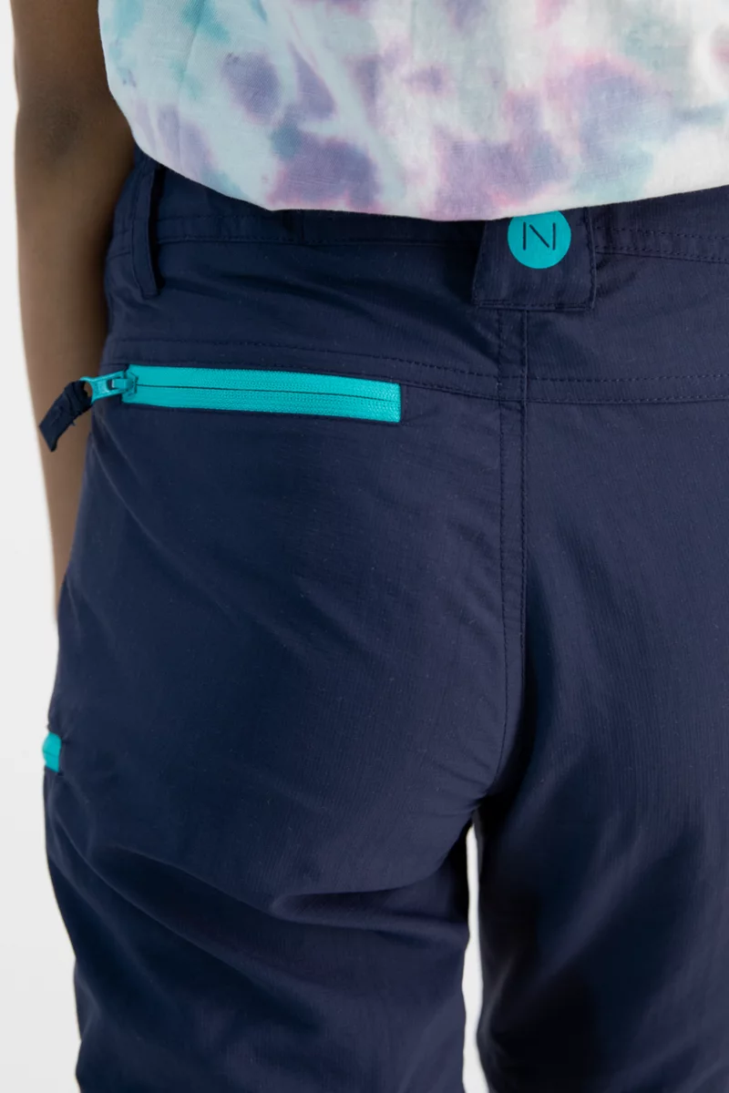 46 NORD Zip-Off Mädchen Wanderhose