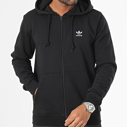 Sweat Zippé Capuche Essential IL2511 Noir