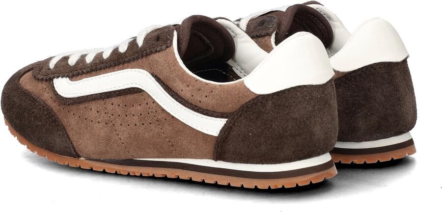 VANS Sneakers laag 'SUPER LOWPRO' bruin chocoladebruin wit