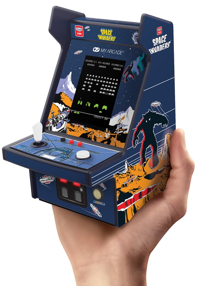 My Arcade Micro Player Pro 6,75” Space Invaders retro spillekonsol