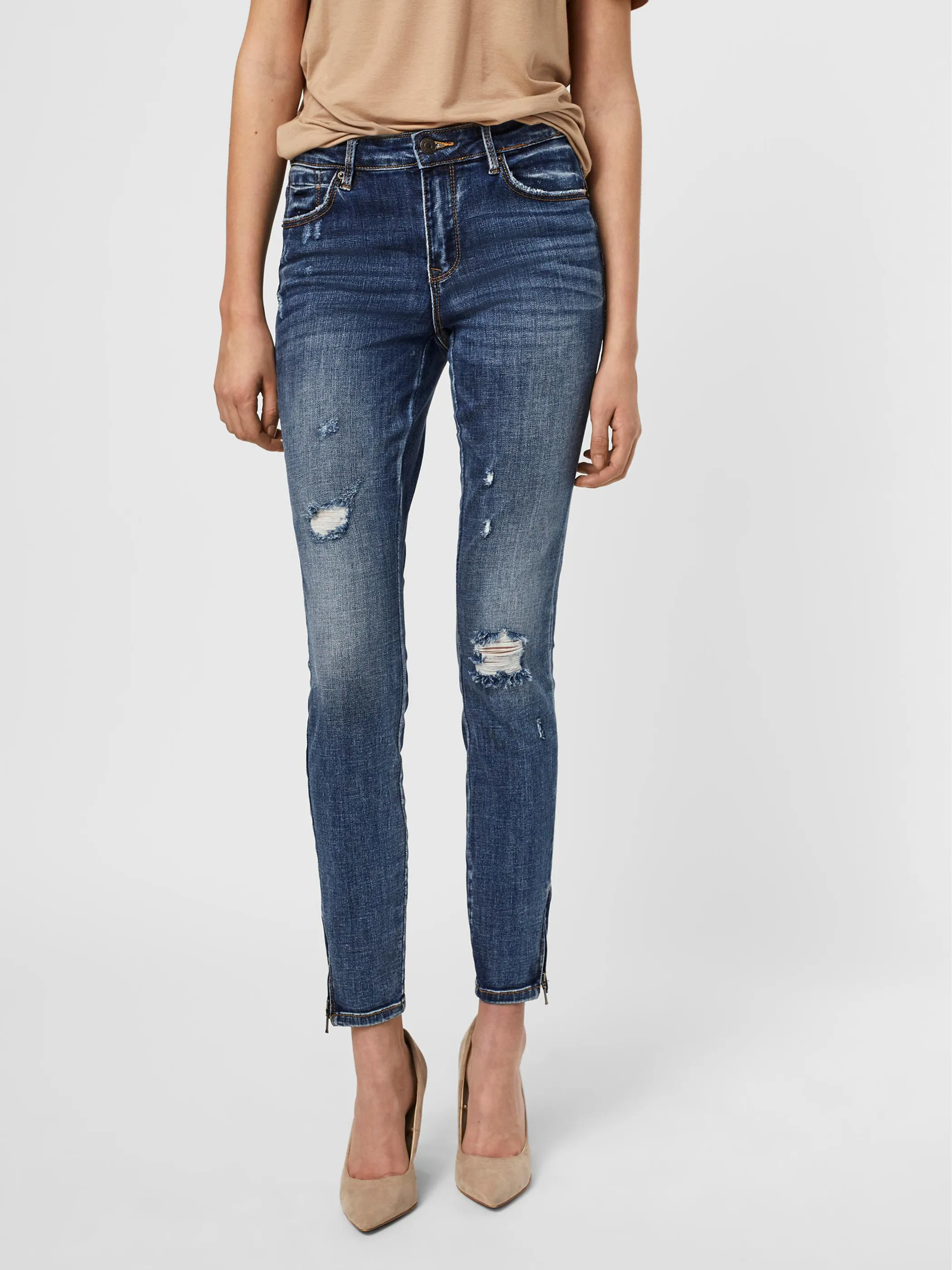 Vero Moda VMTILDE MR S ANKLE ZI Jeans
