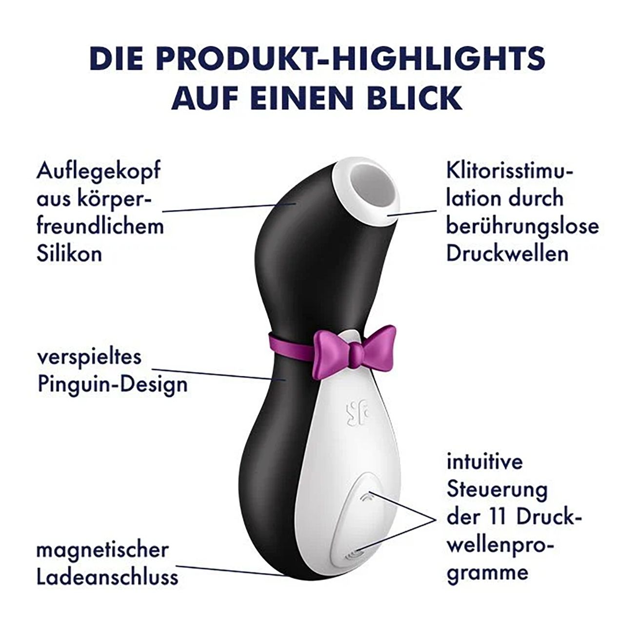 Satisfyer - Pro Penguin auflege Vibrator
